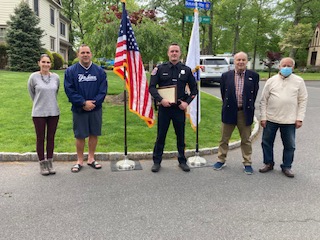 North Brunswick police officers honored for wartime military service