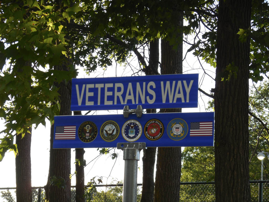 U.S. Navy veteran receives street sign in North Brunswick