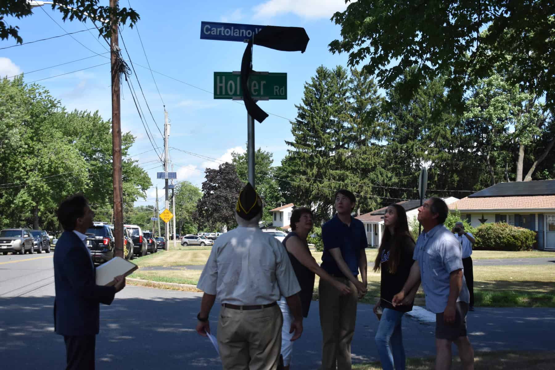 ‘Cartolano Way’ honors military service of late WWII veteran in South Brunswick