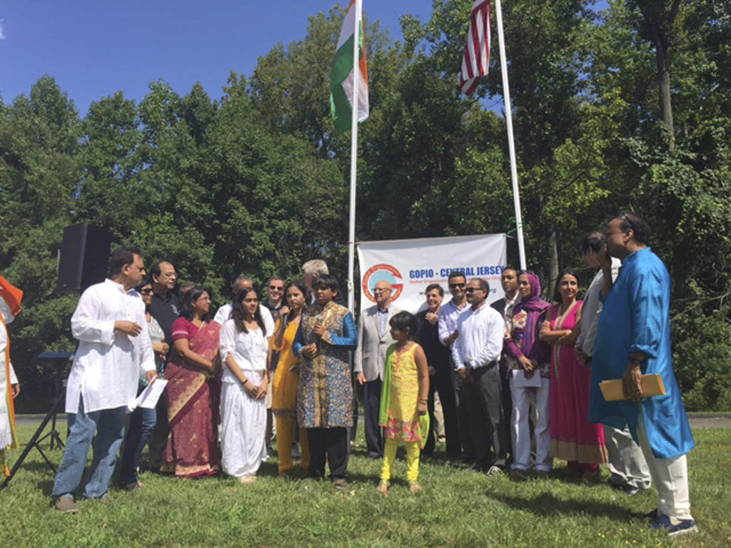 Flag raising ceremony to commemorate India’s independence