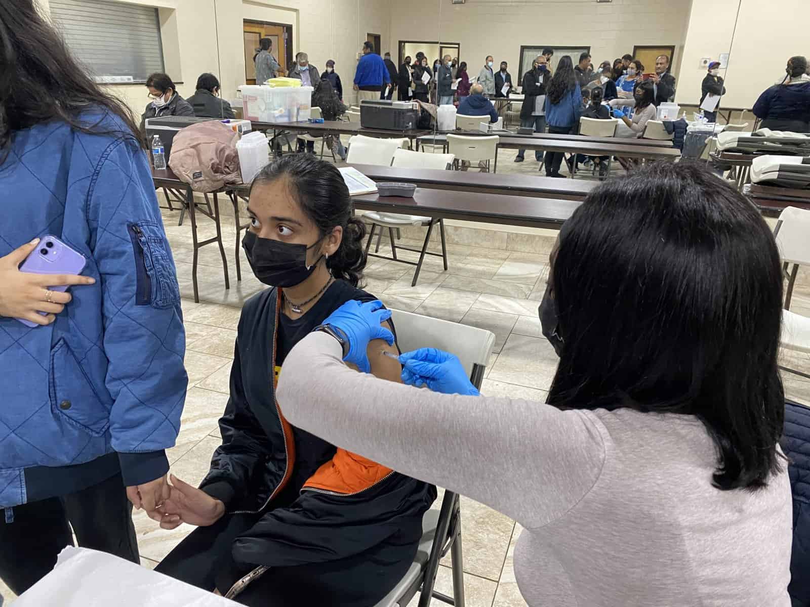 Local temples host vaccine clinics on behalf of Indian Health Camp of New Jersey