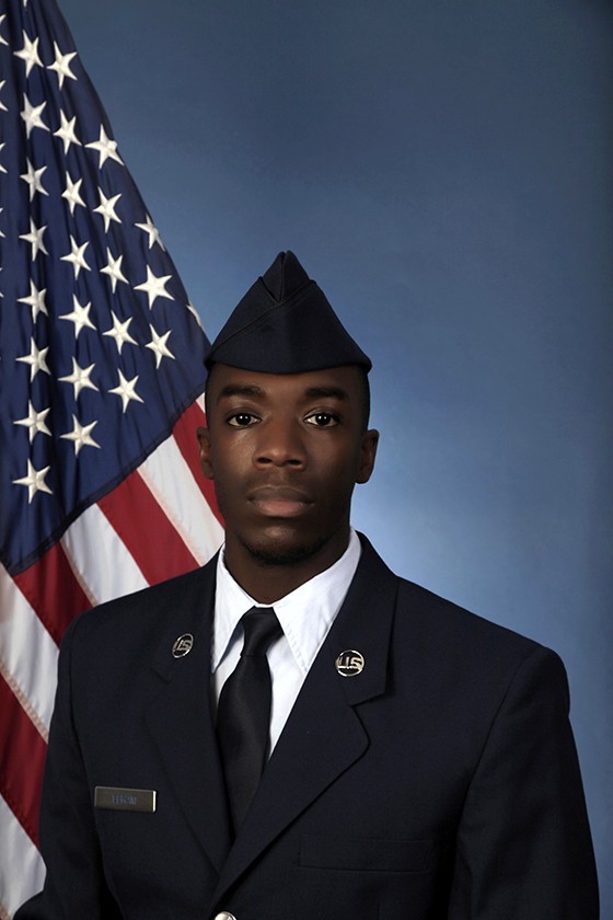 In the Service – U.S. Air Force Airman 1st Class Jerod A. Ebram