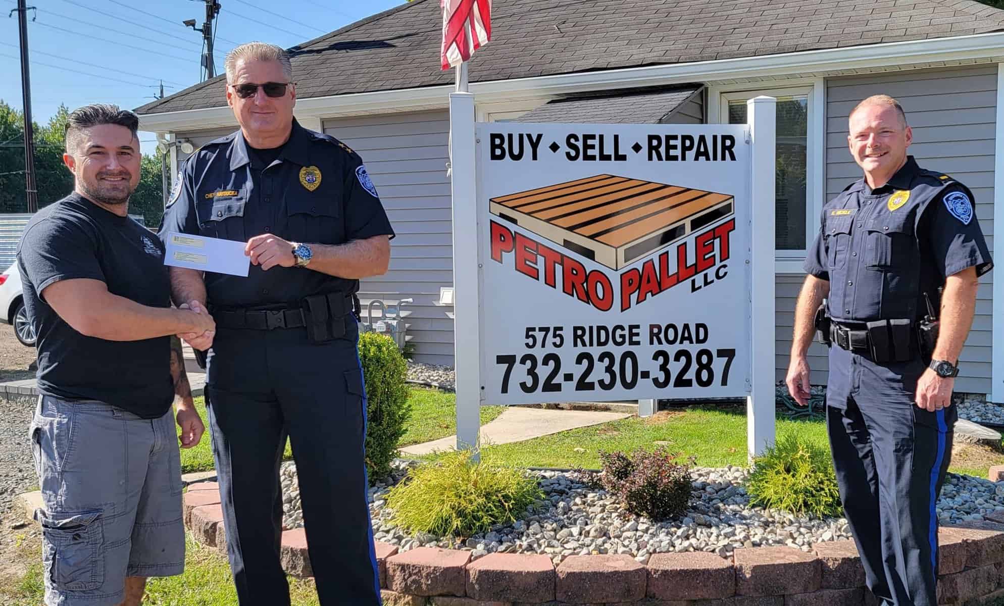 Local business donates ballistic vests to South Brunswick Police Department