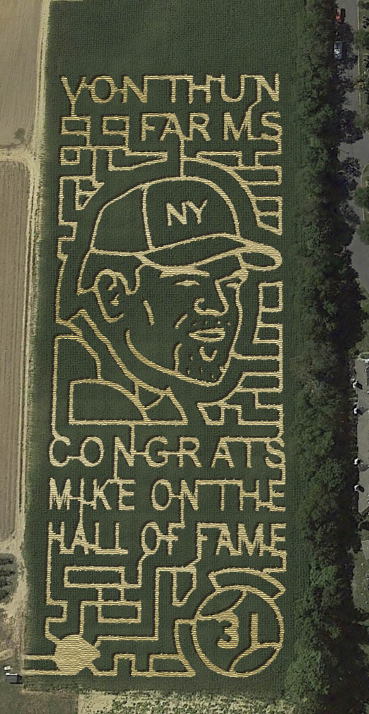 Fans to honor Hall of Famer Piazza with corn maze