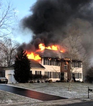 Fire destroys second South Brunswick home in a week