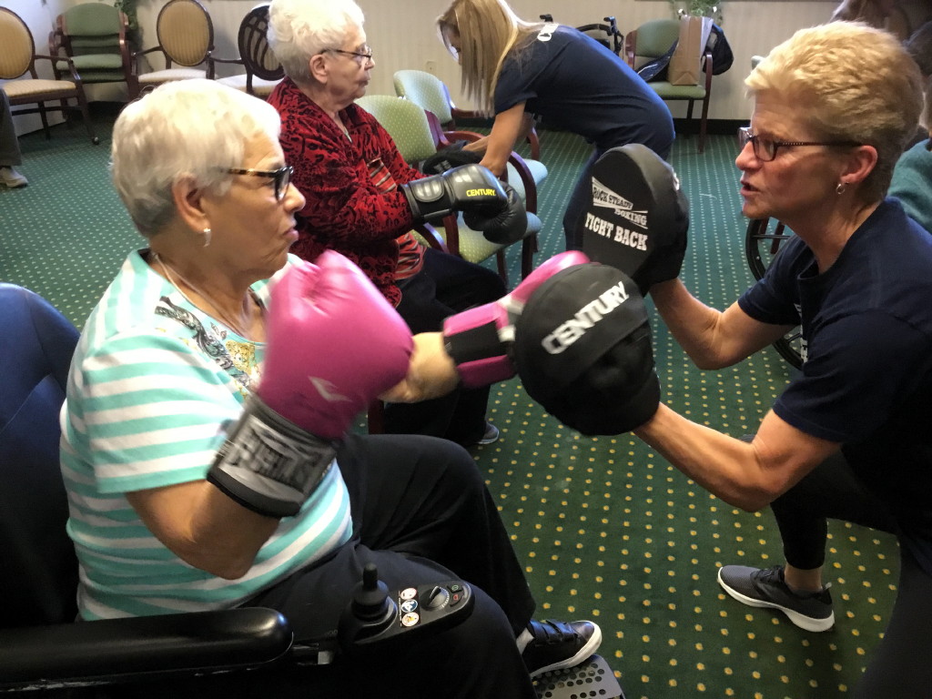 Brandywine seniors take part in boxing program to beat Parkinson’s