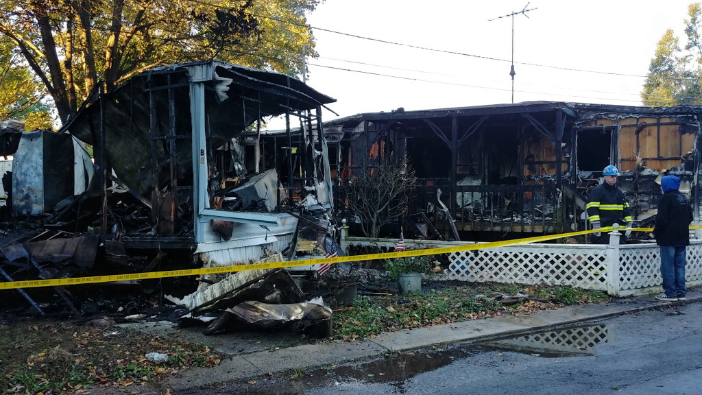 Four pets die in mobile home fire in South Brunswick