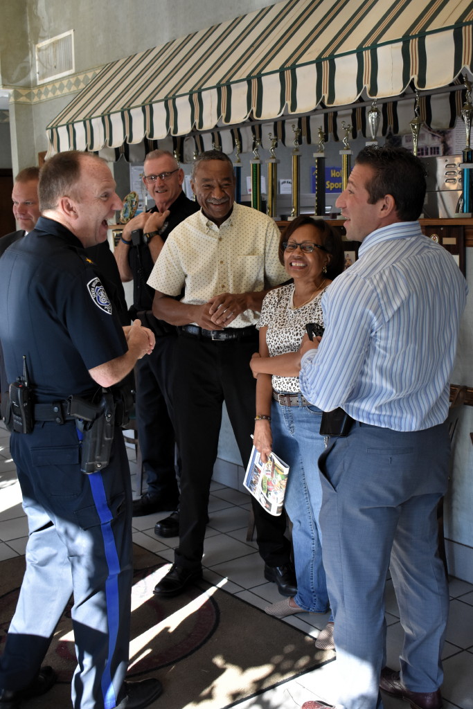 South Brunswick ‘Coffee with a Cop’ partners officers with residents