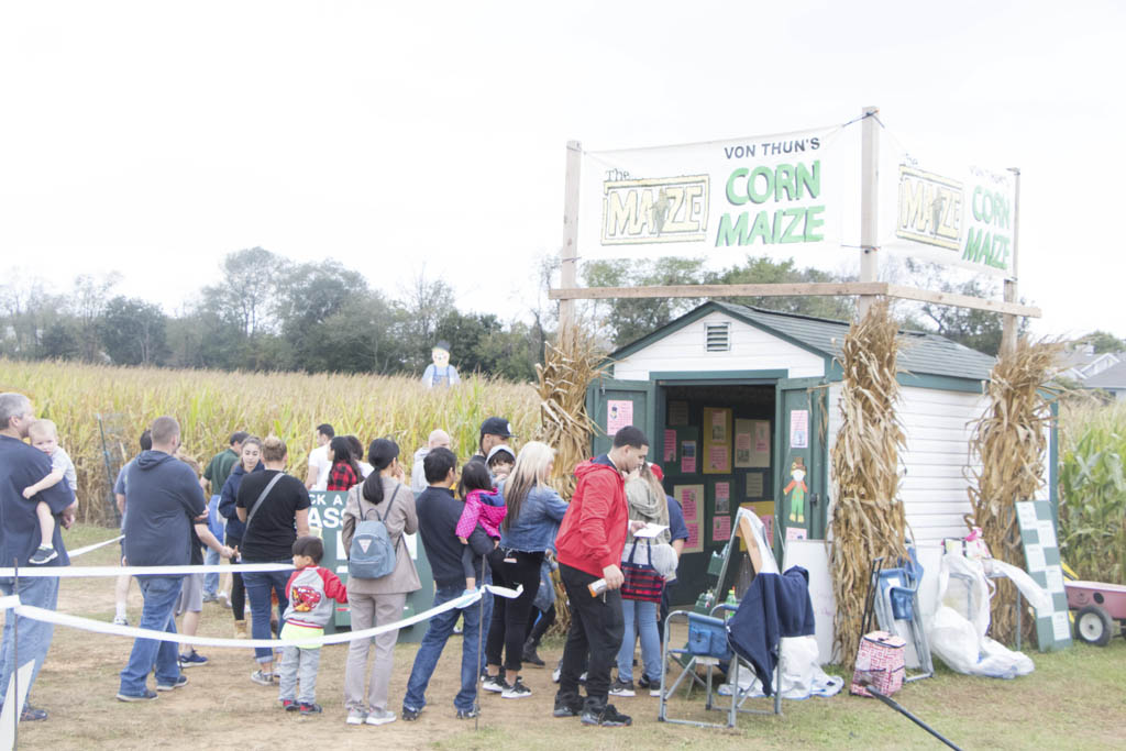 VonThun Farms corn maze features superheroes