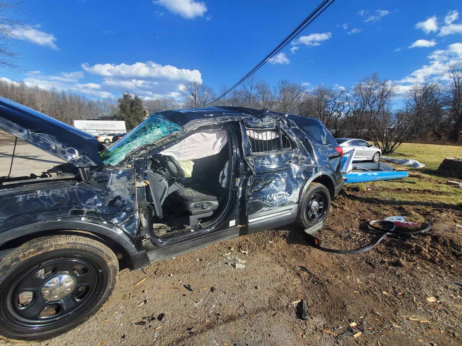 North Brunswick man charged in crashes that left East Brunswick bicyclist injured, South Brunswick officer trapped