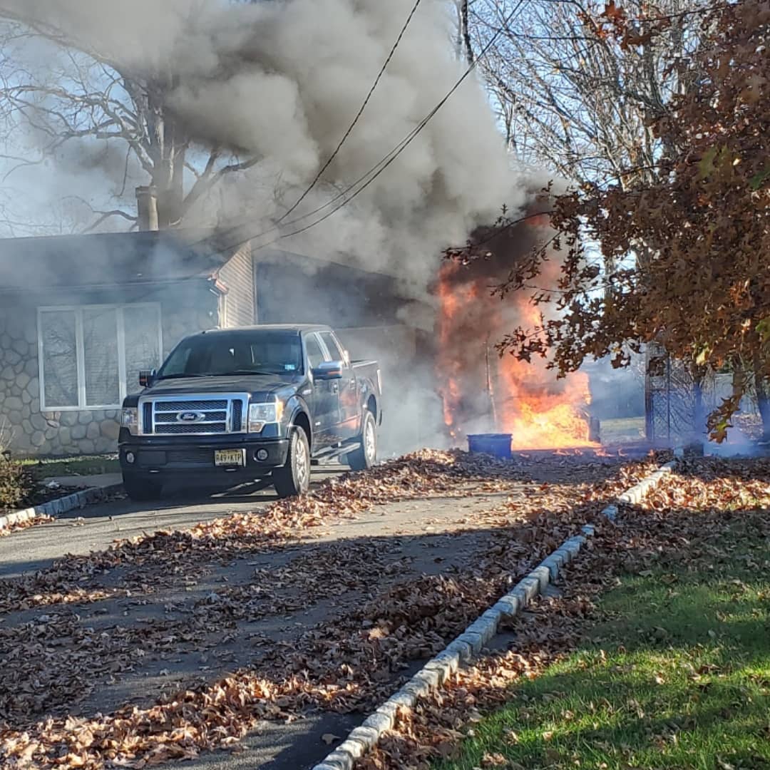 Lawnmower catches fire, sets Richford Road house ablaze