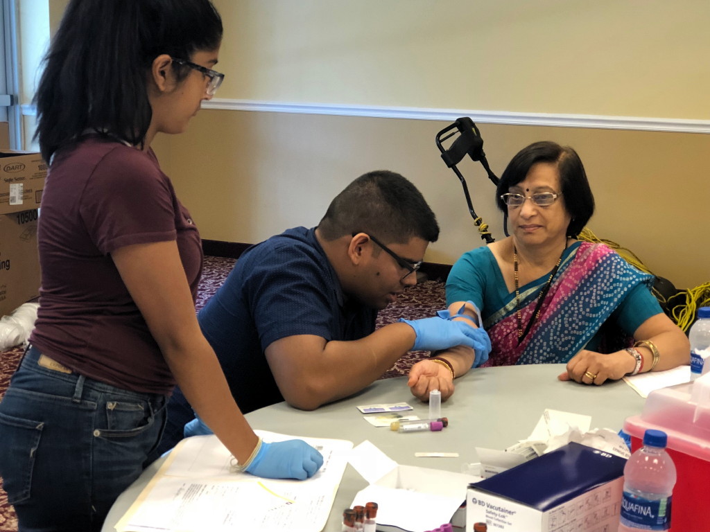 Indian Health Camp of New Jersey holds health fair