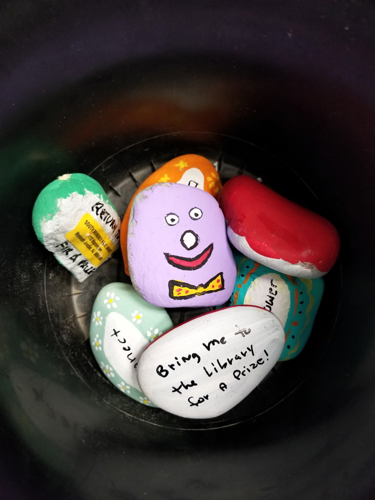 Painted rocks hidden in South Brunswick celebrate library theme