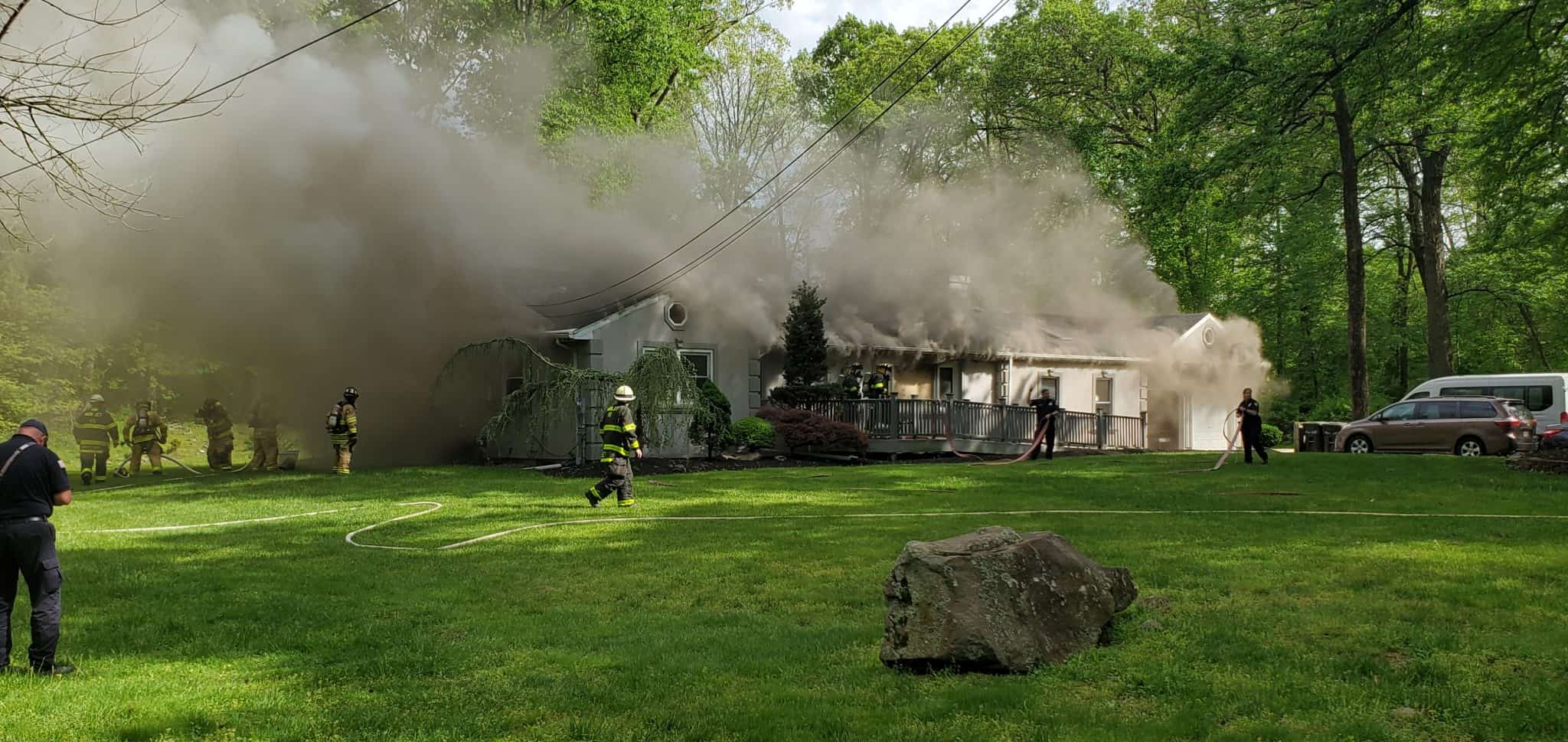 One dead, two homes destroyed following separate fires in South Brunswick