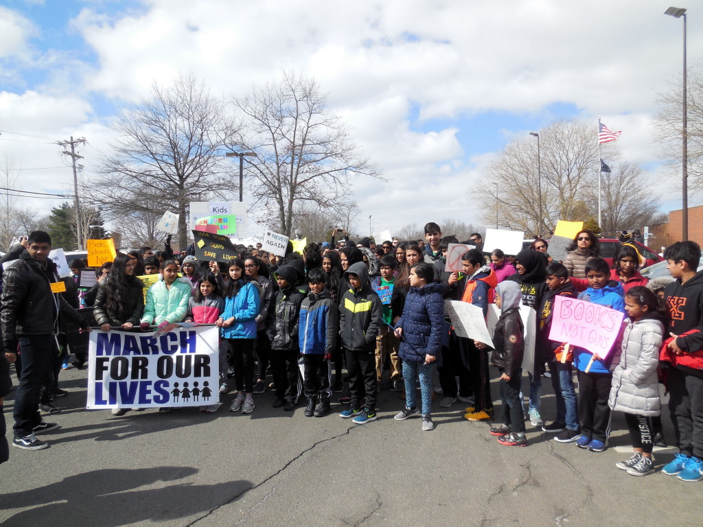 Hundreds of residents call on gun control measures during South Brunswick March for Lives