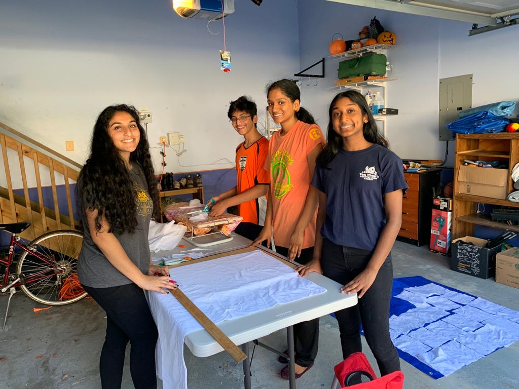 South Brunswick teen teaches residents virtually how to make cloth masks for essential workers