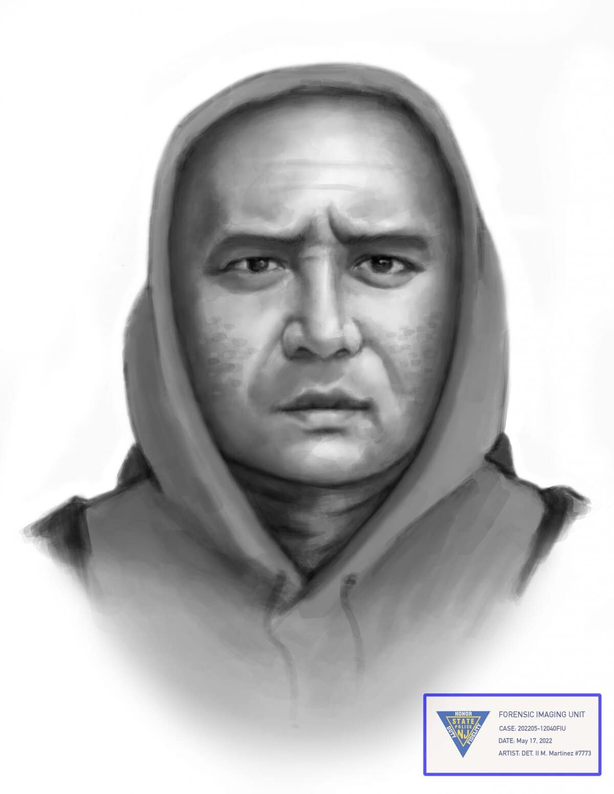 SKETCH COURTESY OF NEW JERSEY STATE POLICE FORENSICS IMAGING UNIT