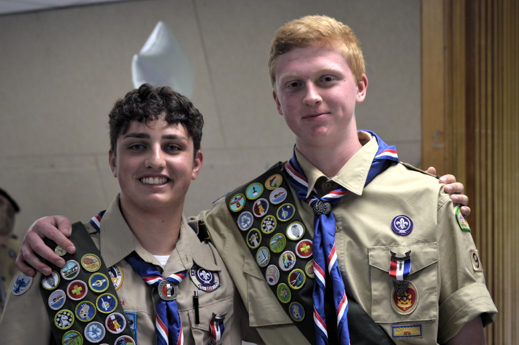 Troop 90 celebrates newest Eagle Scouts