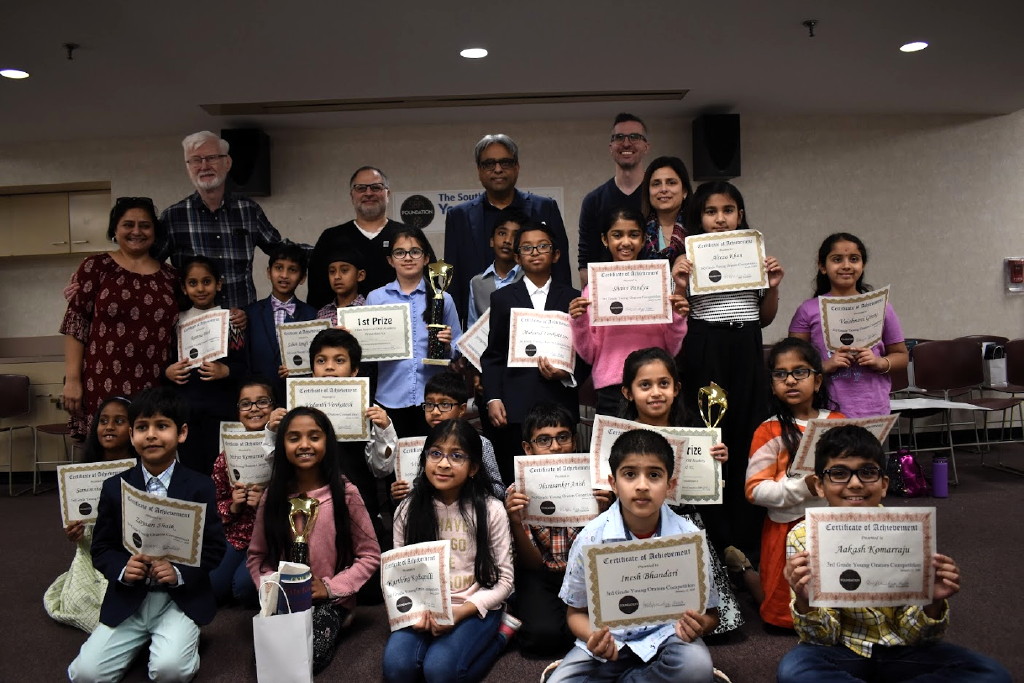 Third graders excel at public speaking skills