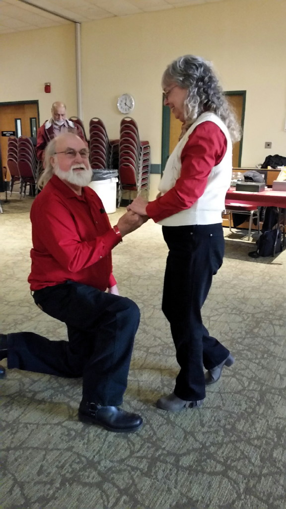 Couple gets engaged during Valentine’s Day party at South Brunswick Senior Center