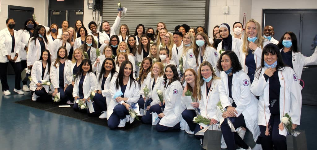 Brookdale Community College students receive nursing pins