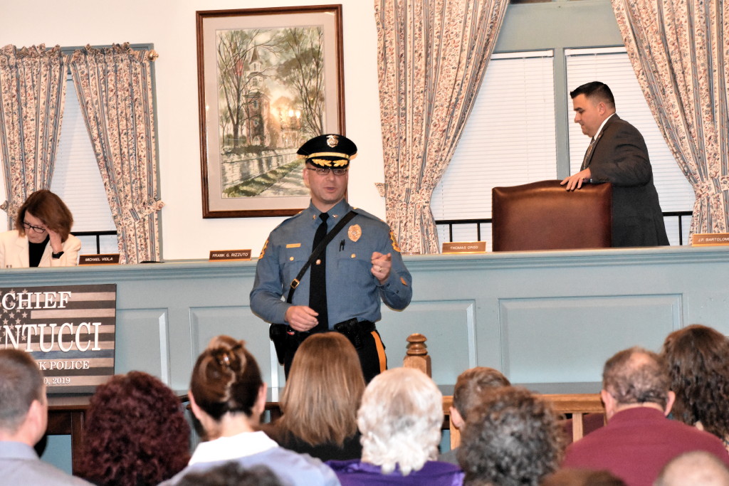 Santucci sworn in as police chief in Colts Neck