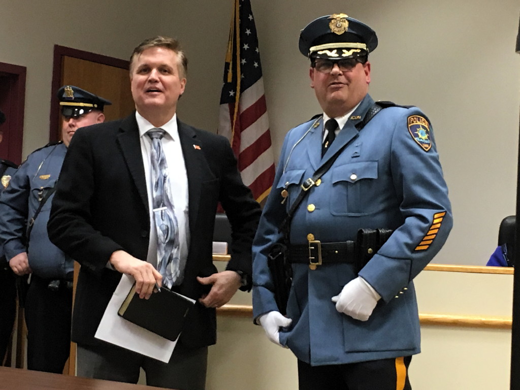 Cooke takes reins as chief of Englishtown Police Department