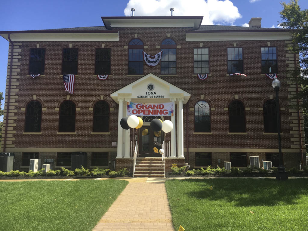 Former school begins new life as office building