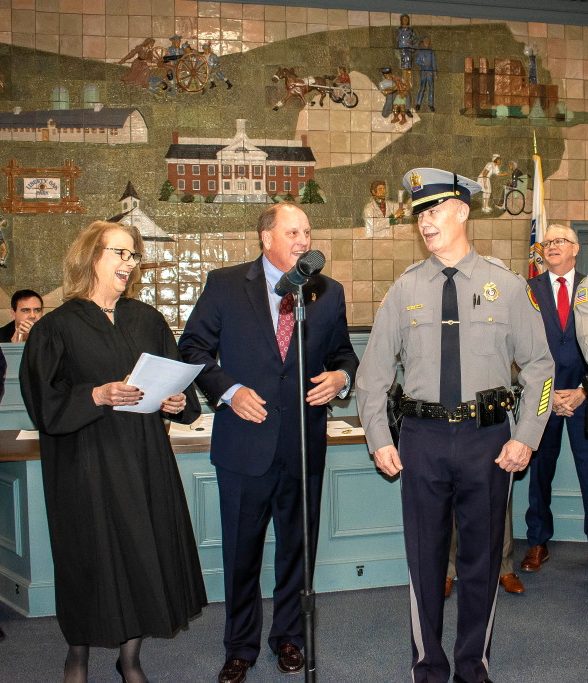 Baumann promoted to chief of Freehold Township Police Department