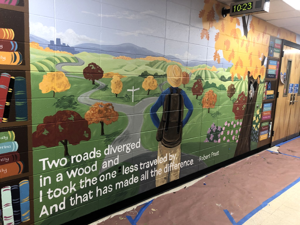 Errickson School murals serve as inspiration for students, staff