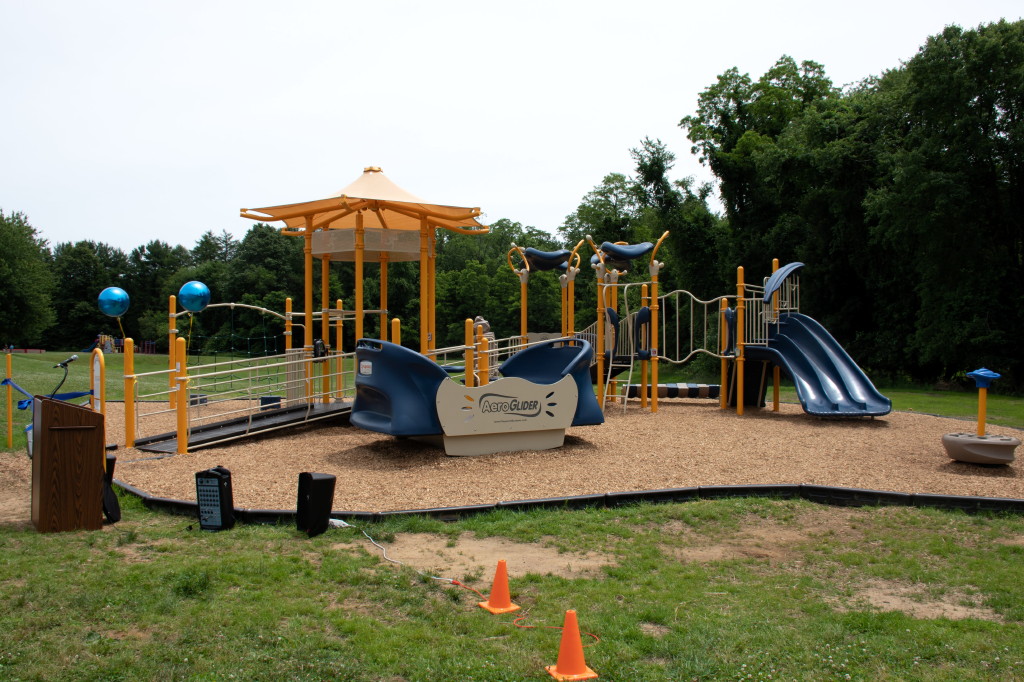 Administrators unveil Our Place 2 Play playground at Applegate School