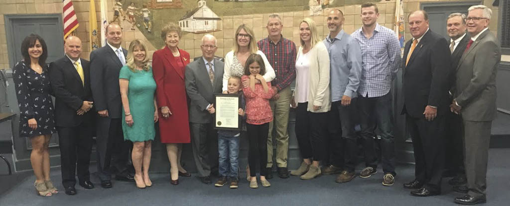 Freehold Township clerk thanked for years of service