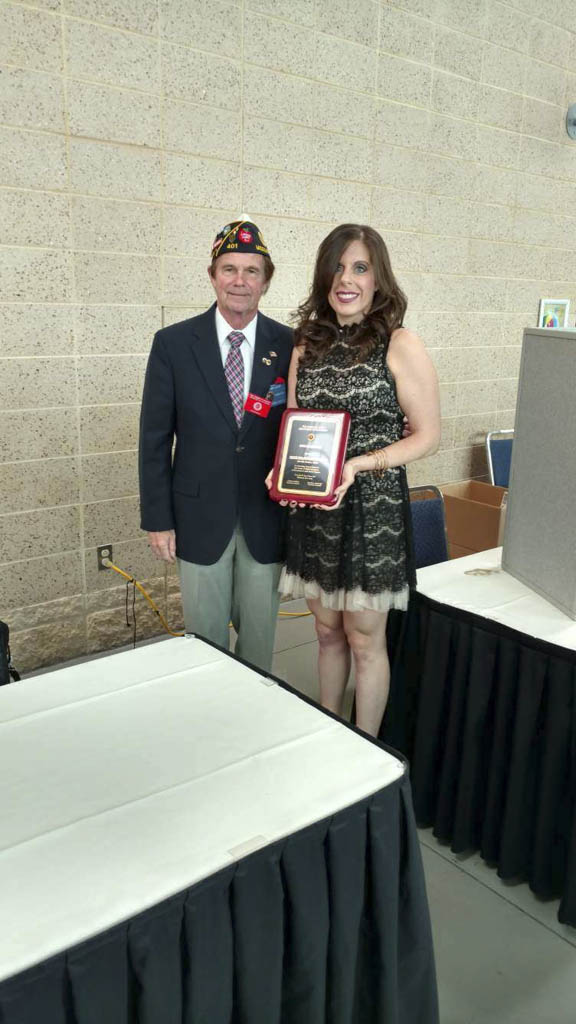 Managing editor honored with American Legion Journalism award