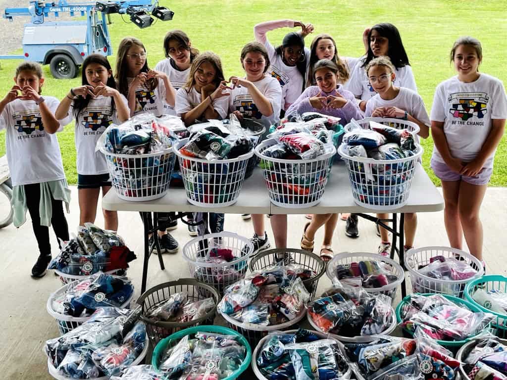 Manalapan Girl Scouts partner with Undies for Everyone to help children