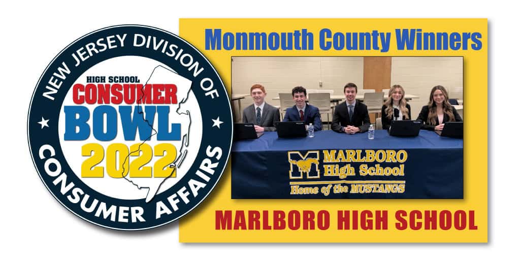 Marlboro High School team wins Monmouth County Consumer Bowl