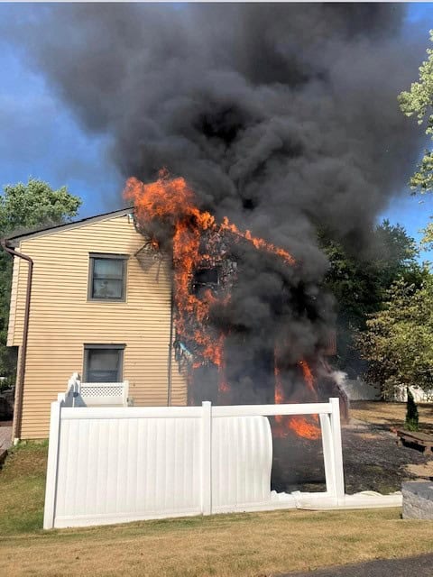 Fire companies fought blazes in Marlboro during weekend of July 23-24