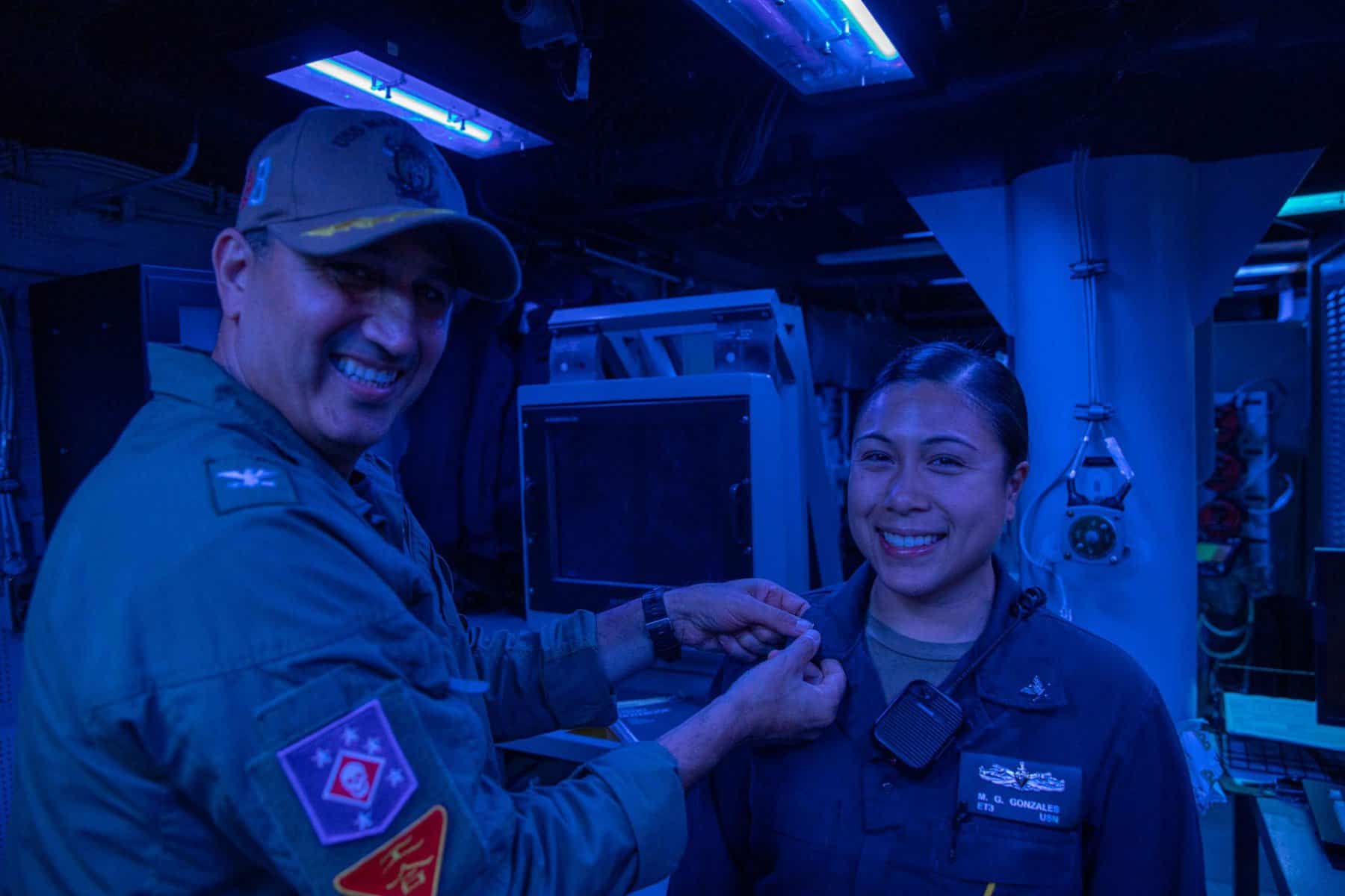 Old Bridge native making waves in US Navy serving aboard USS Makin Island; promoted to petty officer second class