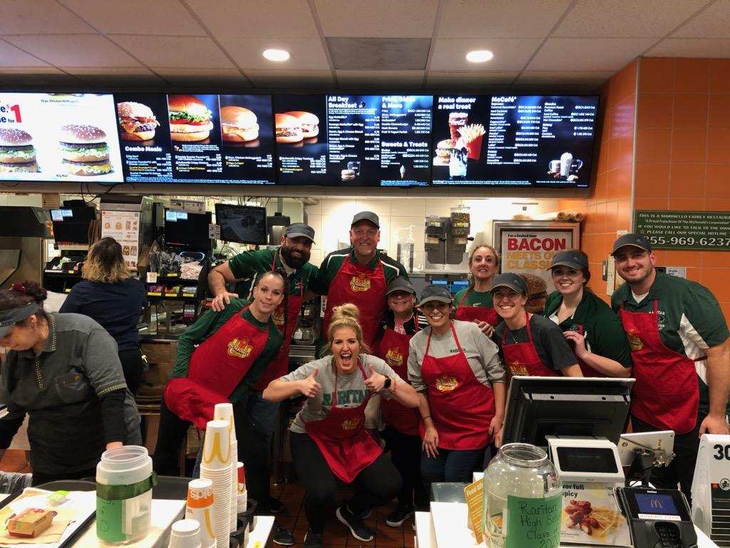 Local educators serve it up at McDonald’s to help students financially