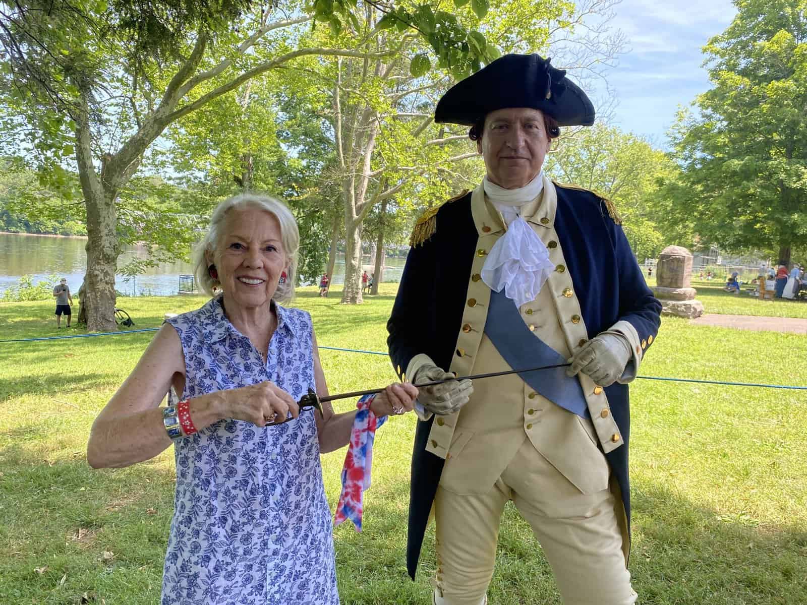 Pennington family donates Revolutionary War era sword to Friends of Washington Crossing Historic Park