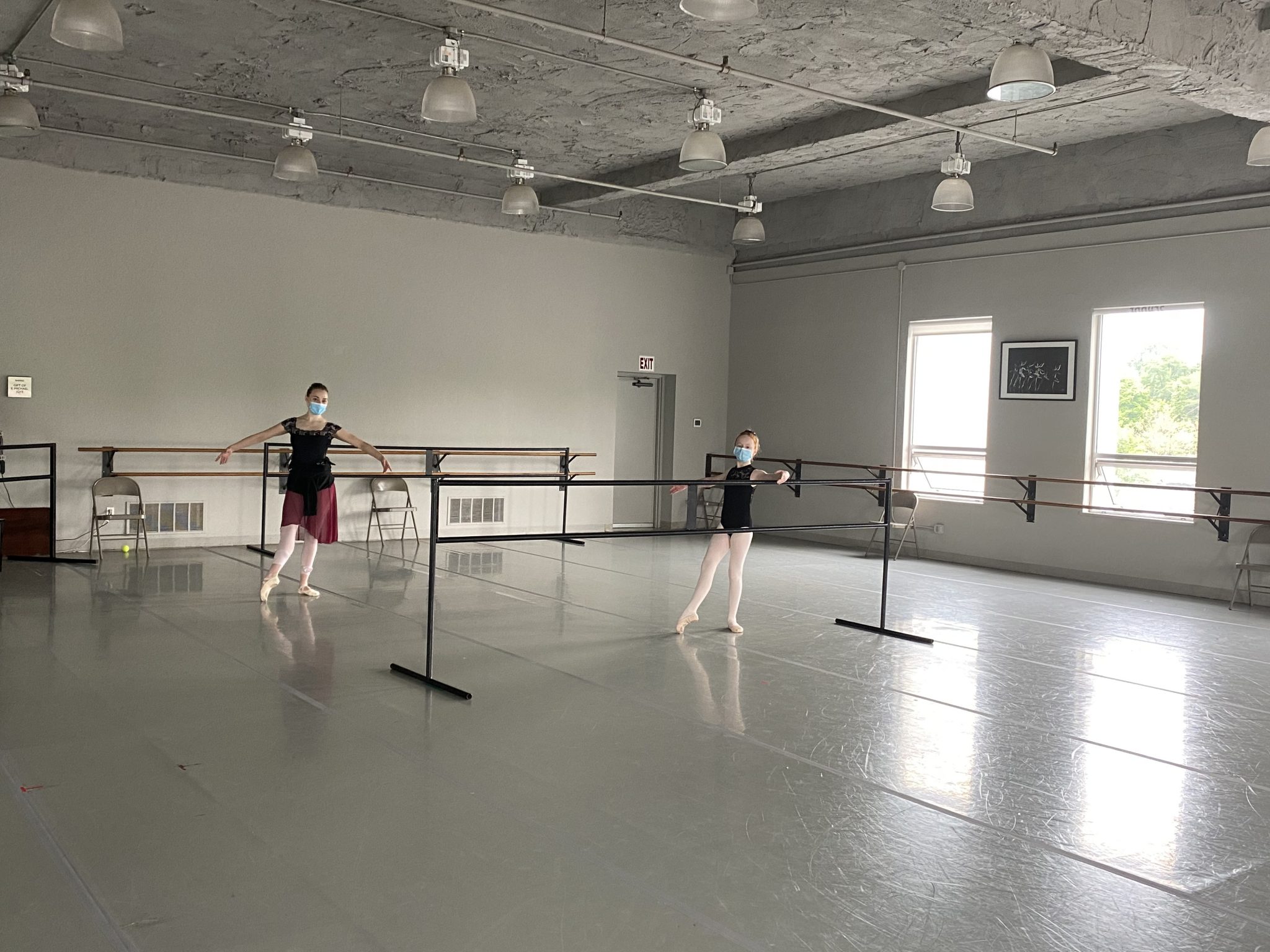 Princeton Ballet School studios equipped with air purification systems