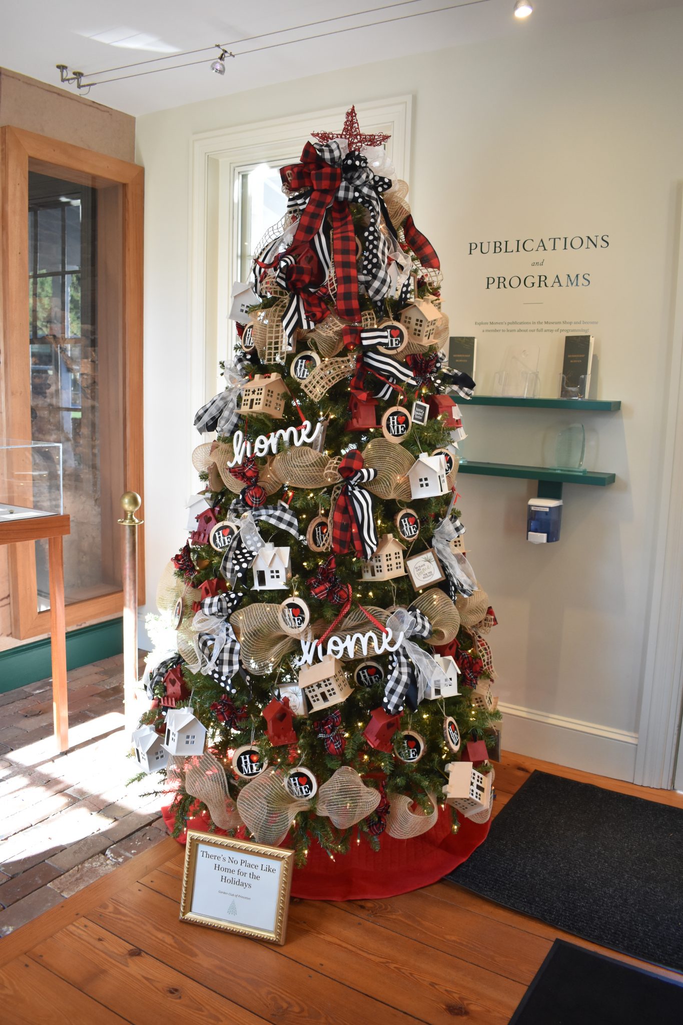 Christmas trees, mantles on display at Morven Museum