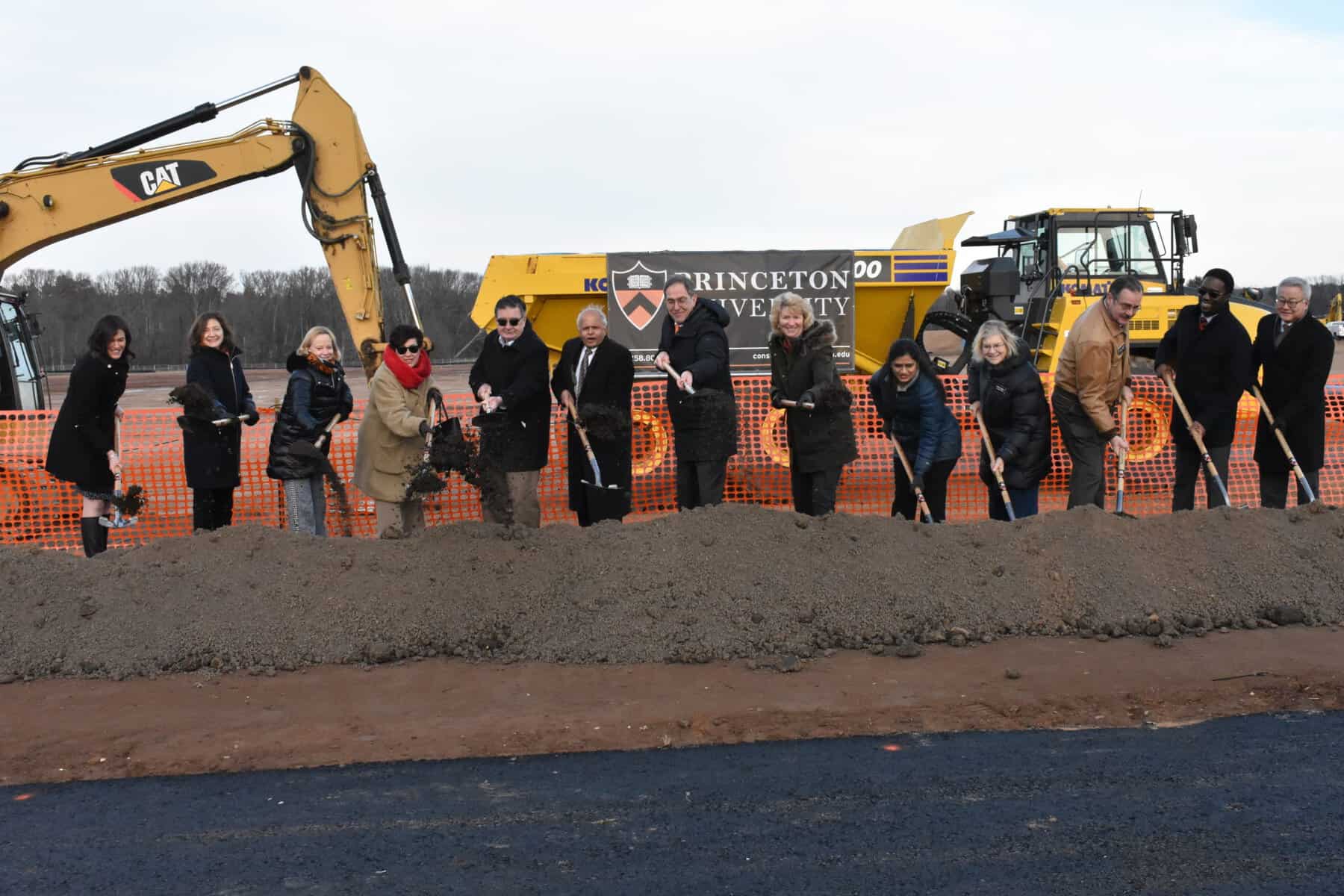 Princeton University officials break ground on future Lake Campus