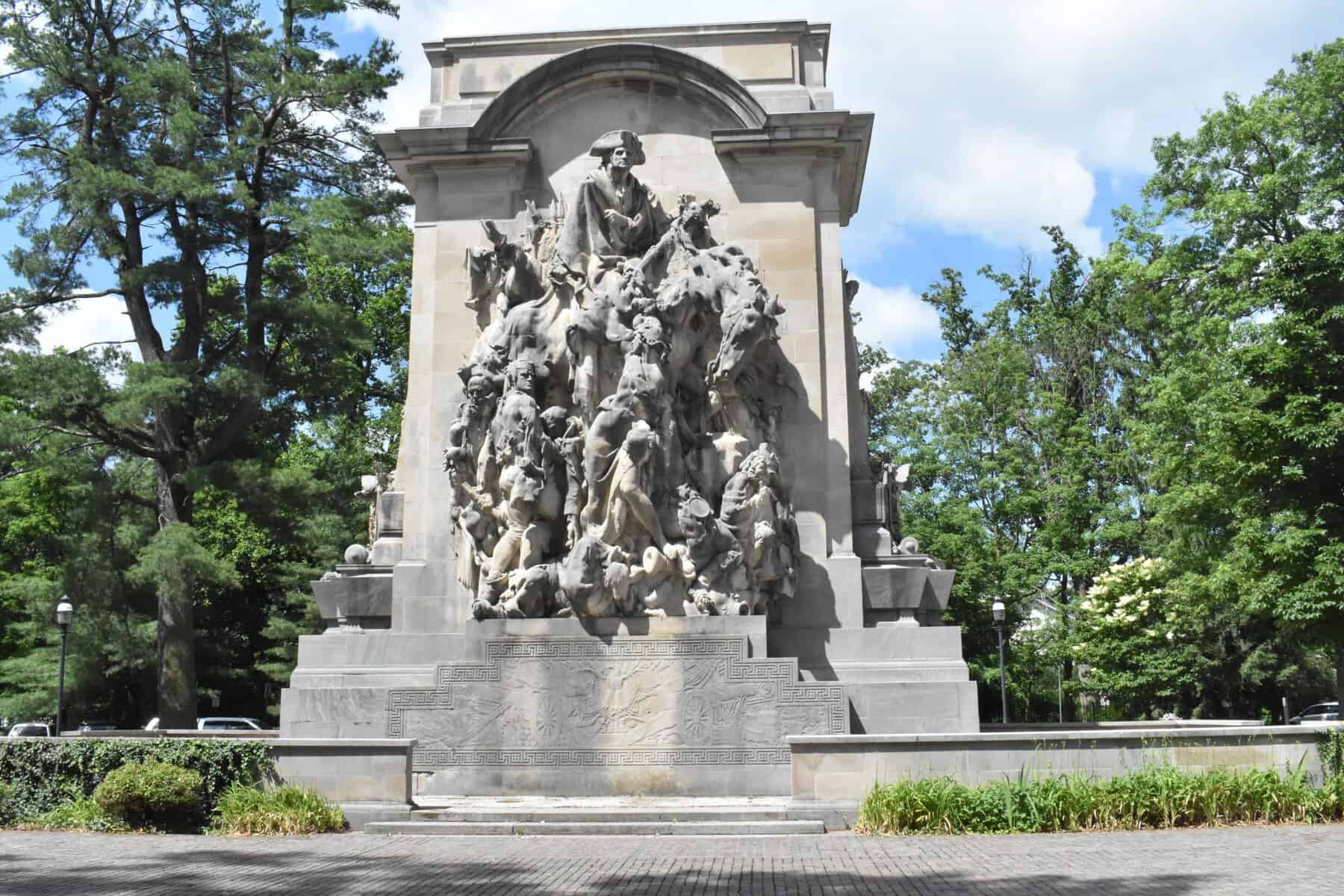 Princeton Battle Monument commemorated a century after its dedication