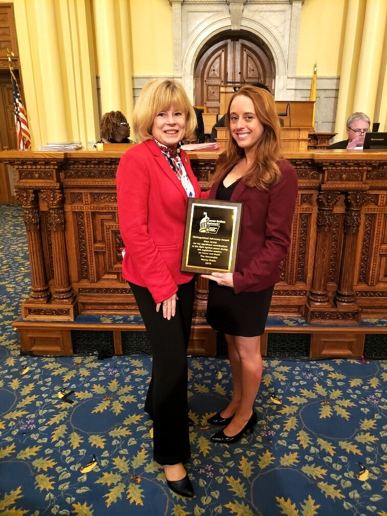 Pinkin becomes first assemblyperson to receive advocacy award from American Cancer Society