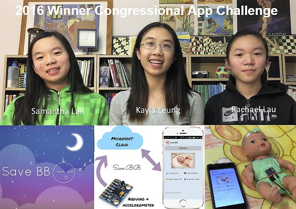 Teens create app to limit infant suffocation