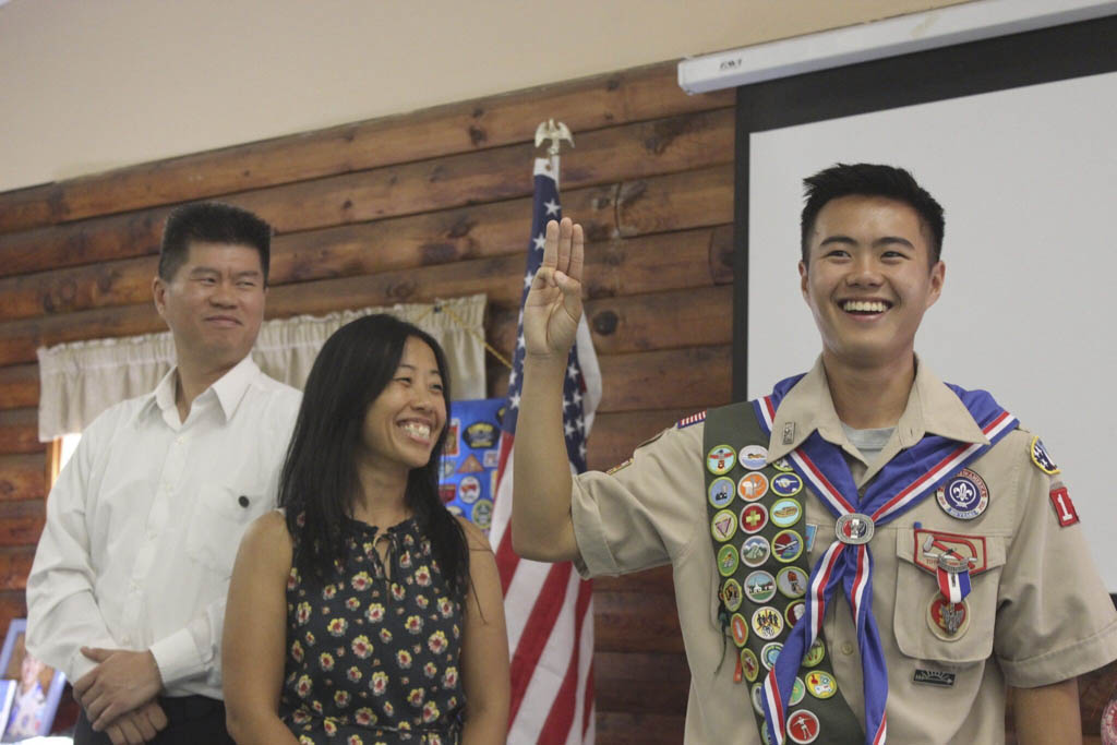 Eagle Scout builds picnic tables for 4-H members