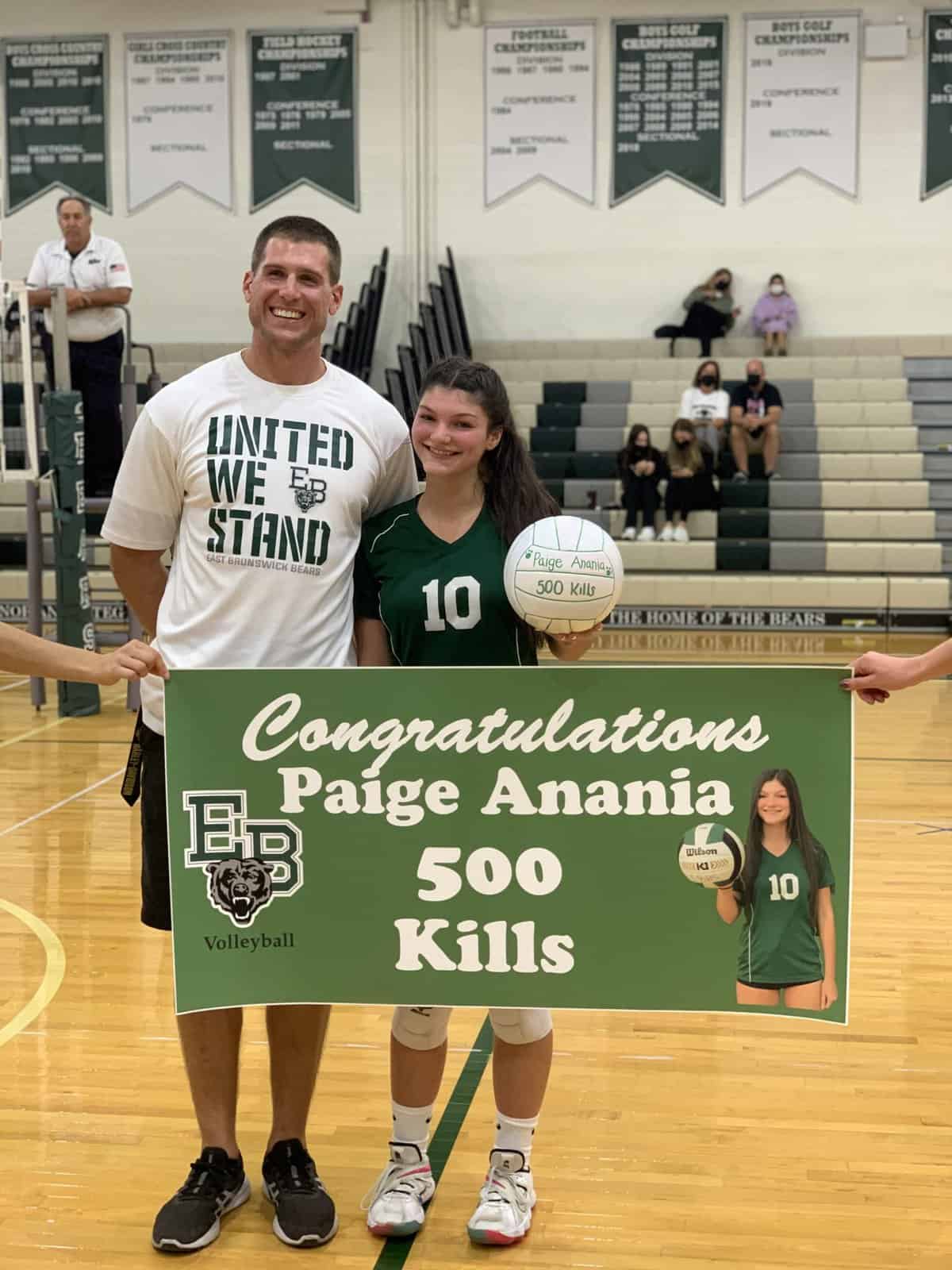 East Brunswick senior reaches volleyball milestone with 500 career kills