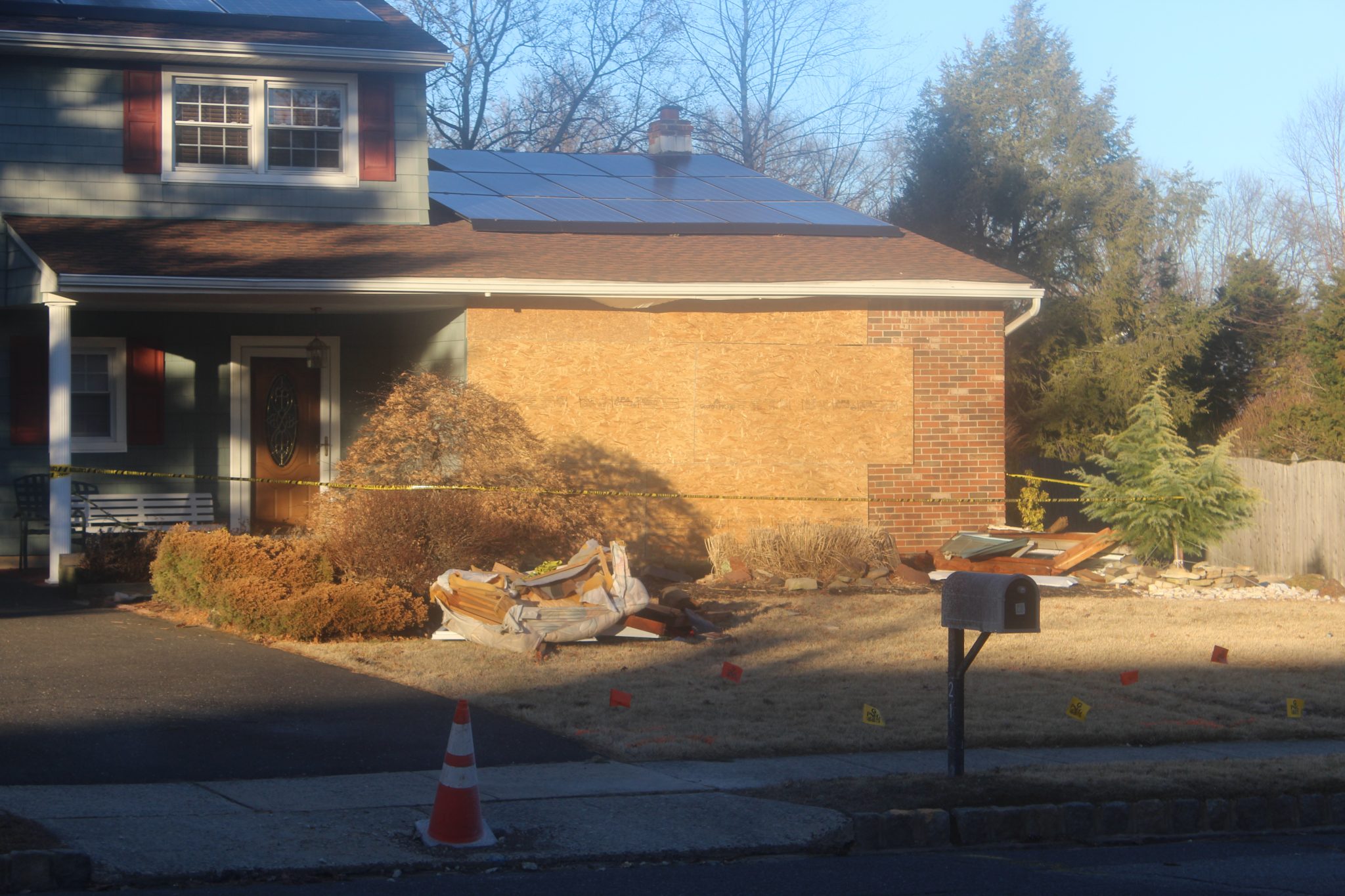 South River man crashes van into East Brunswick home