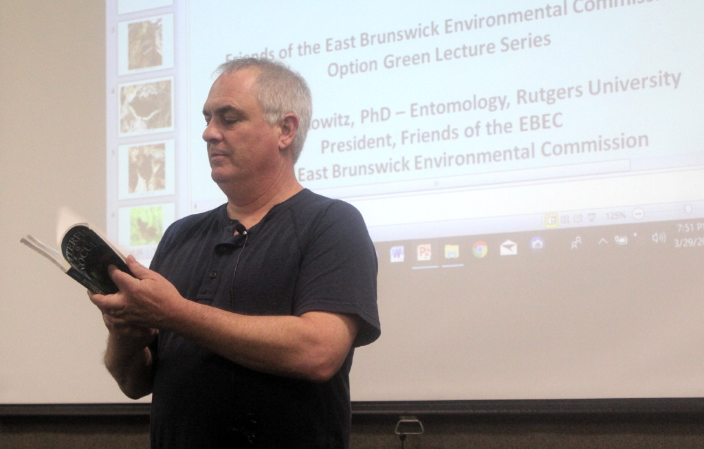 Expert discusses butterflies and moths native to East Brunswick