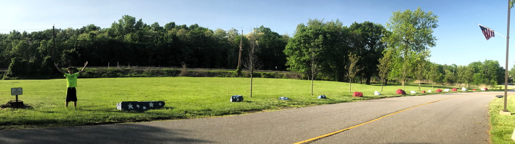 Scout improves entrance to N.J. Veterans Memorial Home